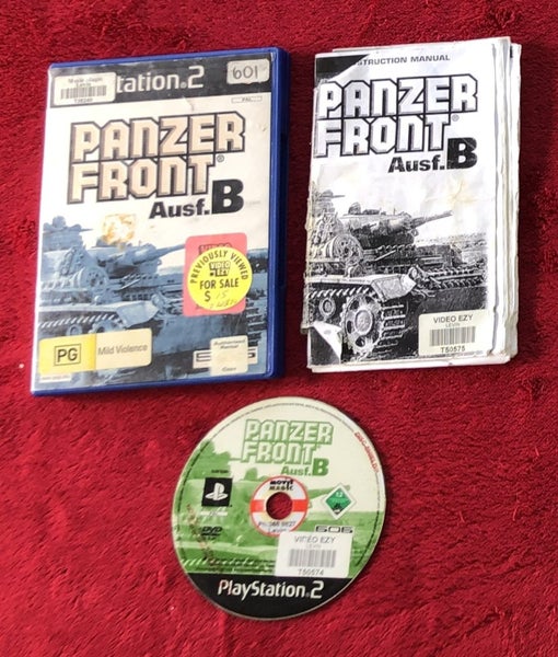 Panzer Front Ausf.B - PS2 Game Carousel 1