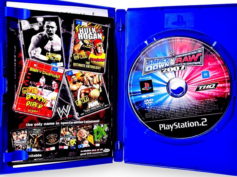 WWE SmackDown vs Raw 2007 - PS2 COMPLETE Carousel 2