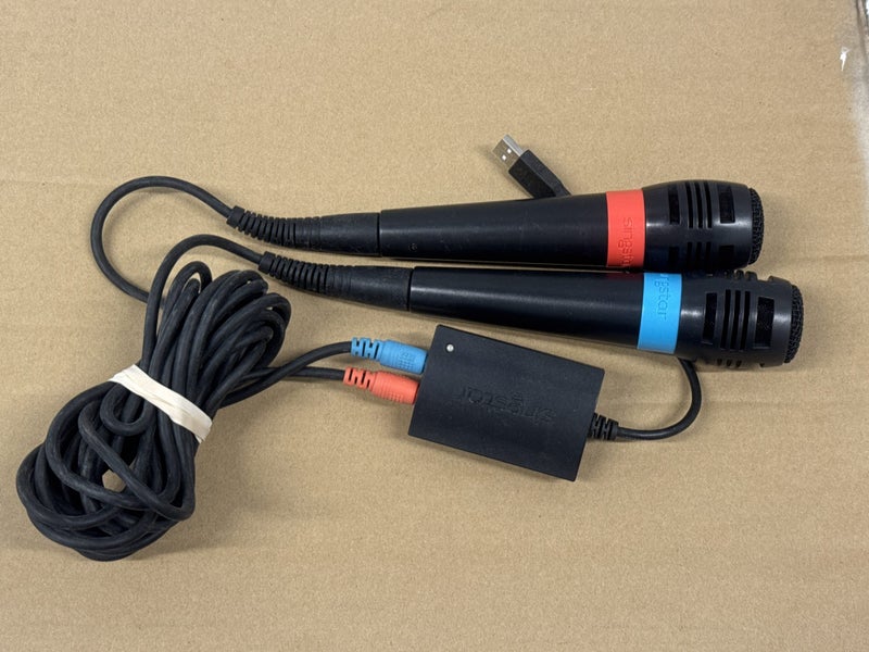 PS2 Singstar Microphones Carousel 1