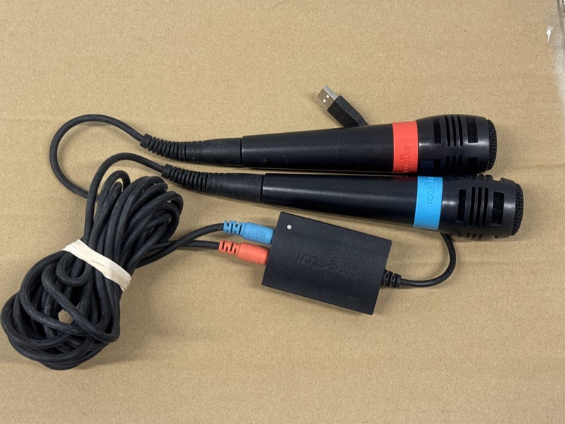 PS2 Singstar Microphones Carousel 2