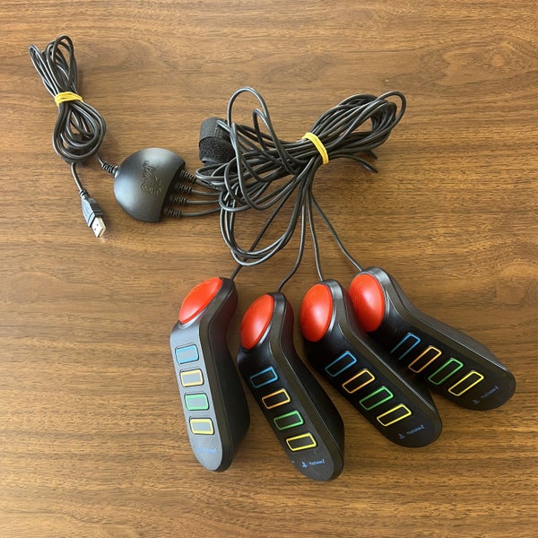 Official PS2 Buzz! Controllers - Great Condition Carousel 1