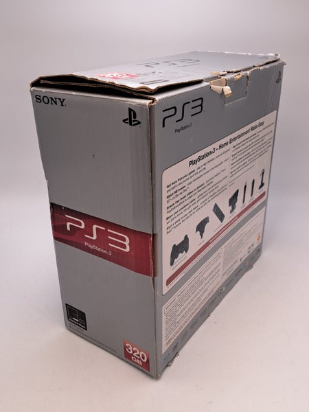 * 320GB Slim PS3 Console w/ Controller & Cables BOXED * Carousel 2