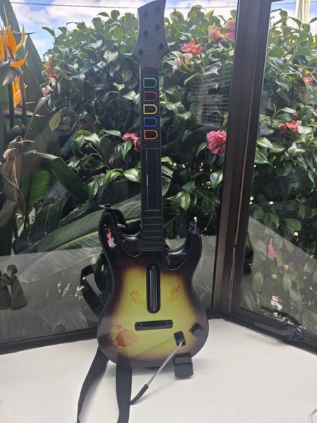 Ps2 Guitar Hero Wireless with Dongle Carousel 1