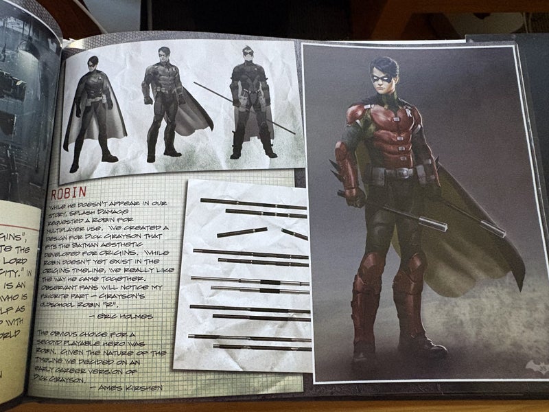 Batman: Arkham Origins Art Book Carousel 4