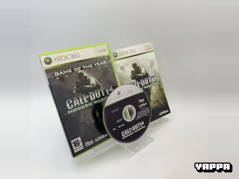 Xbox 360 • Call of Duty 4: Modern Warfare - Game of the Year Edition • CIB Carousel 1