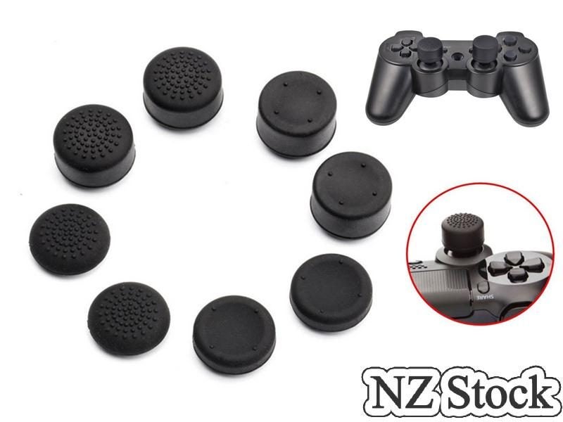 8PCS Silicone Thumbstick Xbox 360 PS3 Controller Carousel 1