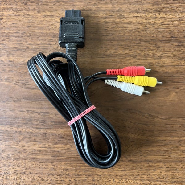 Official N64/GameCube/SNES AV Cable - Great Condition Carousel 1