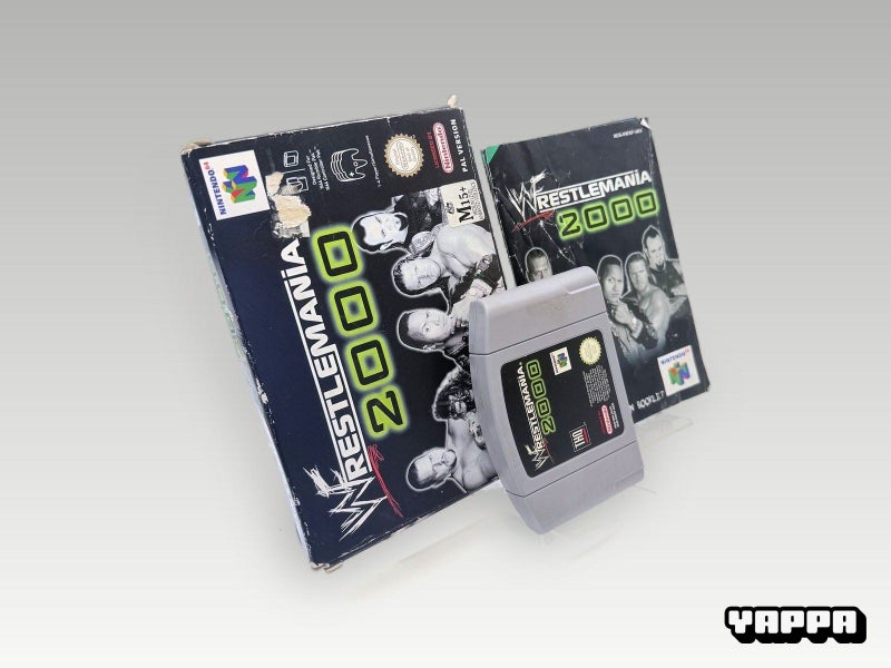 N64 • WWF WrestleMania 2000 • CIB Carousel 1