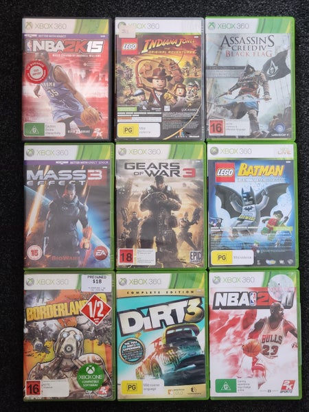 24 Xbox 360 and 5 Xbox Games Bulk Lot Bundle Carousel 1