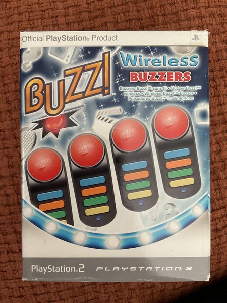 PS2 & PS3 Wireless Buzzers Pack Carousel 1