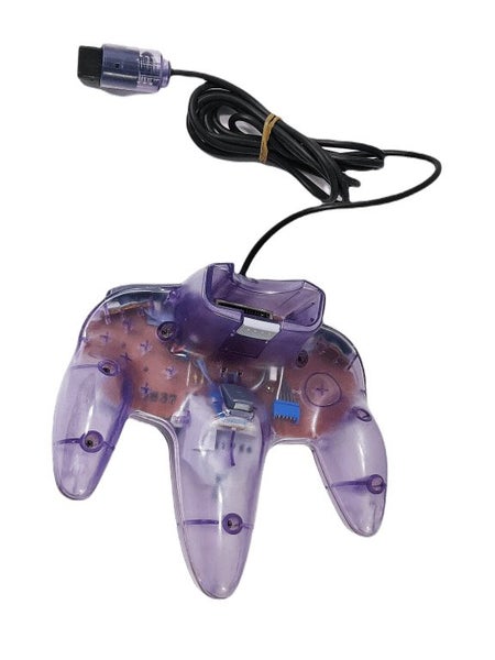 Genuine Nintendo 64 Controller Translucent Purple N64 Carousel 3