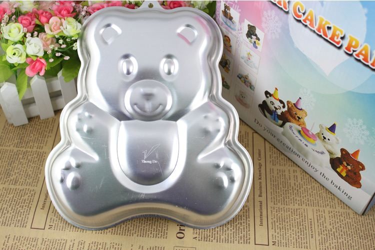 3D bear shape cake pan baking mold Carousel 1