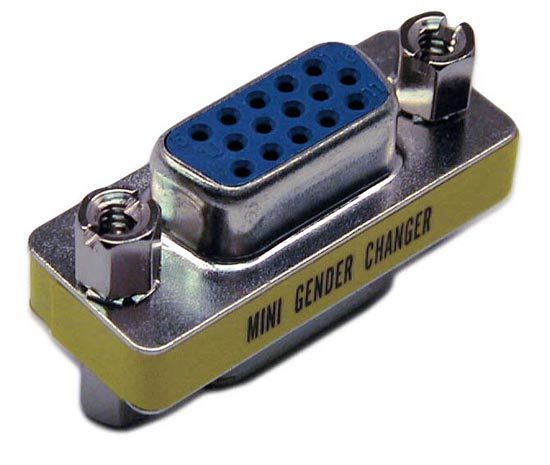Dynamix HD DB15 VGA Female/Female Mini Gender Chan Carousel 1