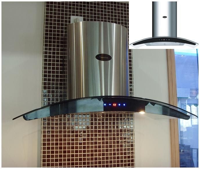 Wall Mount S/S Range Hood 900mm WX0910-900 Carousel 1
