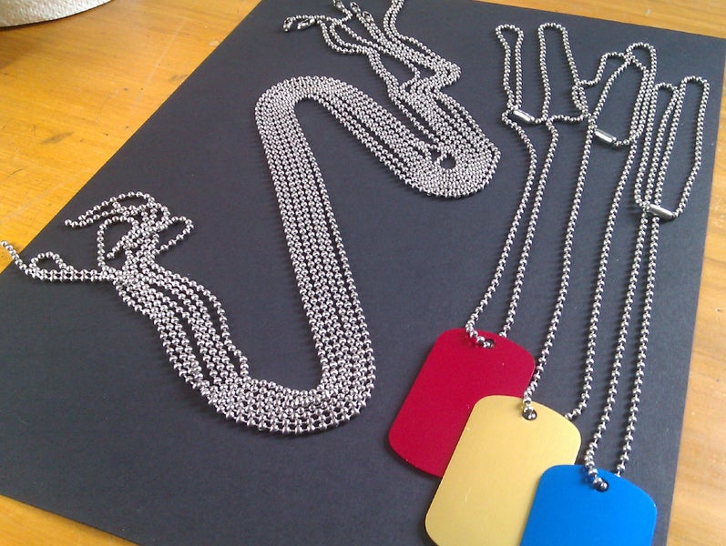 Stainless Steel Ball Chain w/ Connector 760mm - LL Carousel 2