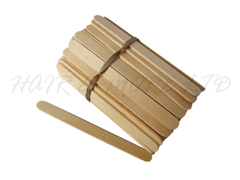 Wooden Waxing Spatulas - 100 pack, Small Carousel 1