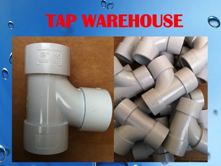 Tapwarehouse DWV PVC 32 mm T square JUNCTION Carousel 1