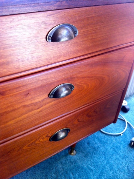 Antique style Half round Drawer handles Carousel 1