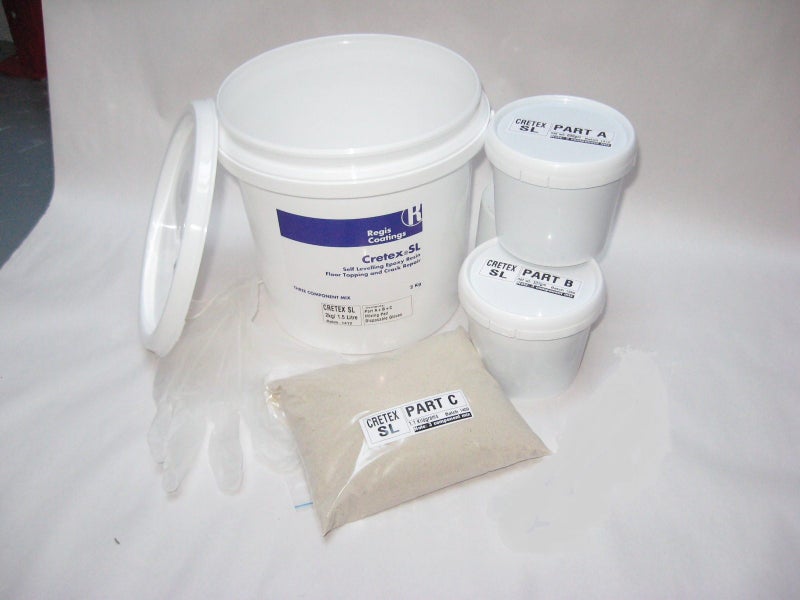 Cretex SL 6kgs - Concrete Crack Repair Epoxy Resin Carousel 2