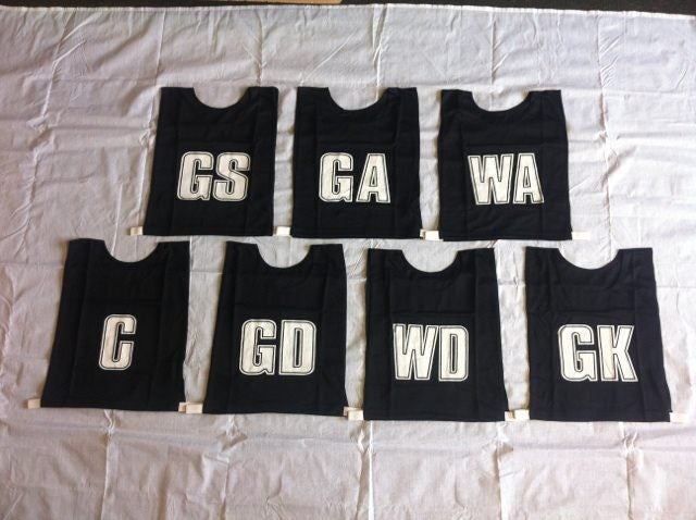 Netball Bib Set - Vented Mesh - Best Price! Carousel 2