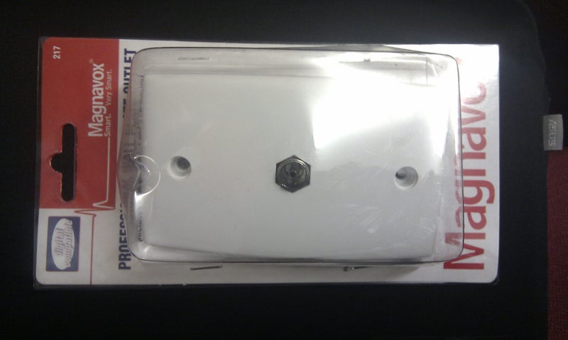 Digital TV ANTENNA Wall Plate Outlet Kit Carousel 1