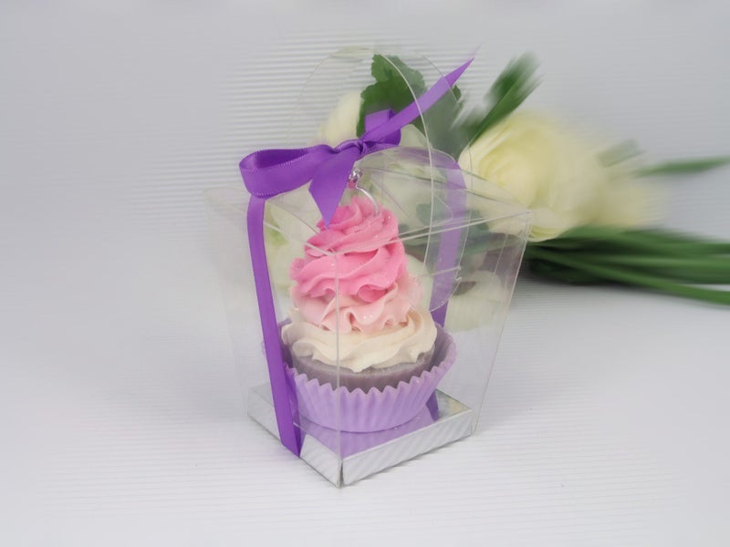 Clear cupcake boxes with handles X 10 Carousel 1