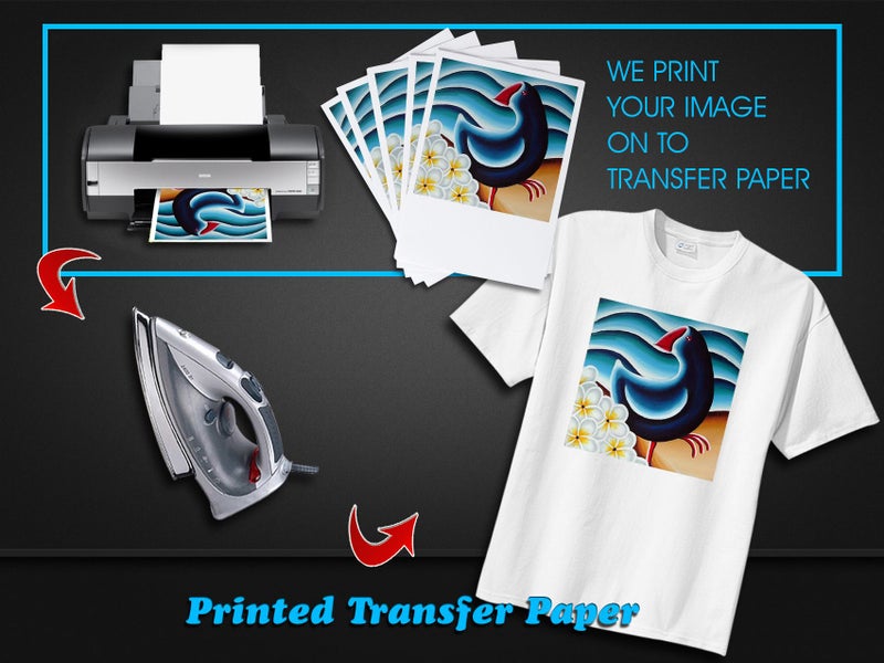 We print your photo, you iron on your T-shirt Carousel 1