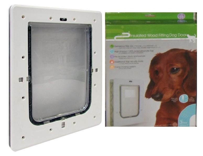 Dog Door Pet Corp Wood Fitting Small Trade Me