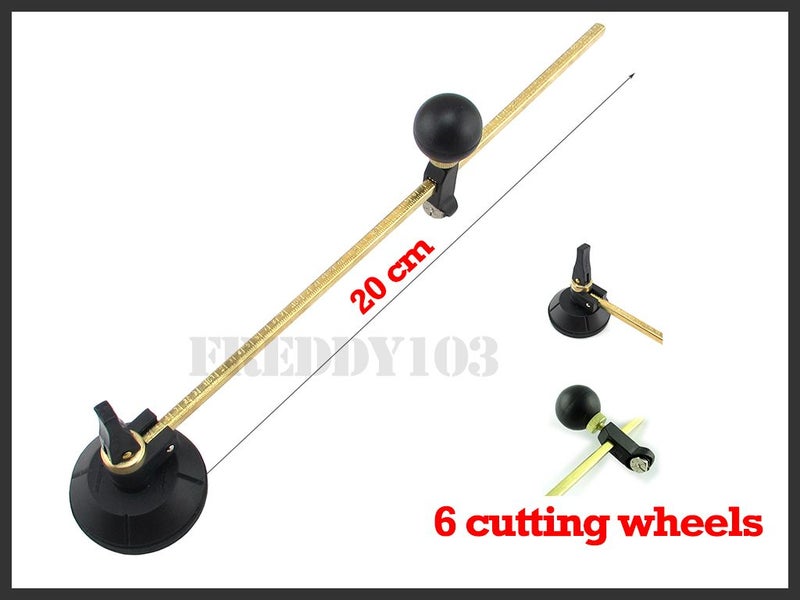 40cm Max. Circle Glass Cutter, Free Shipping629337220436511116