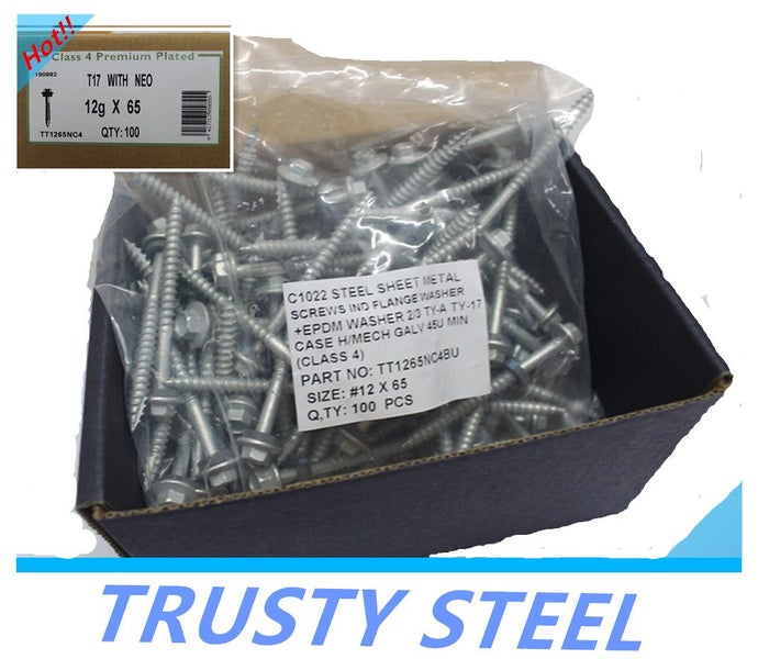 100x65mm class 4 premium plated screw Carousel 1