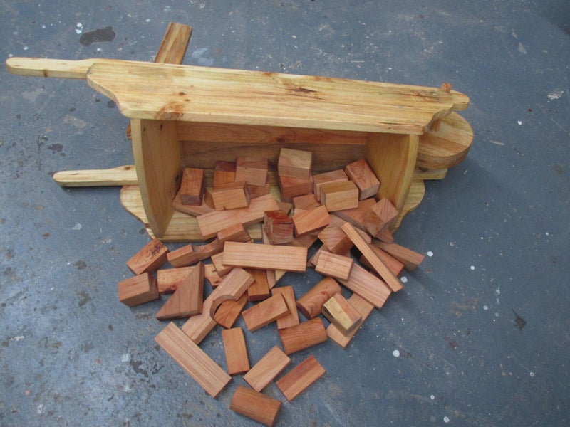 SHED MADE BARROW OF BLOCKS - 52 PIECES Carousel 2