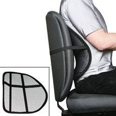 2xMesh Back Lumbar Support Car Seat Chair*Special* Carousel 1