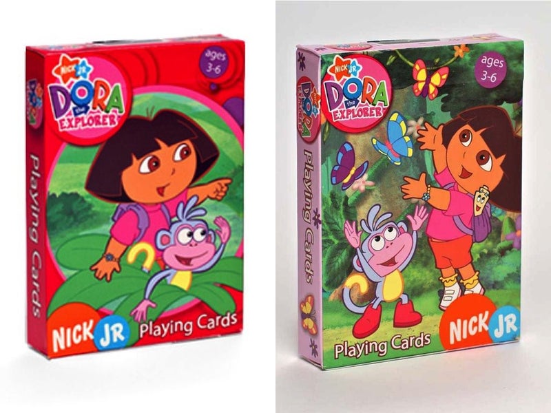 2 Decks Dora the Explorer Playing Cards Bicycle | Trade Me