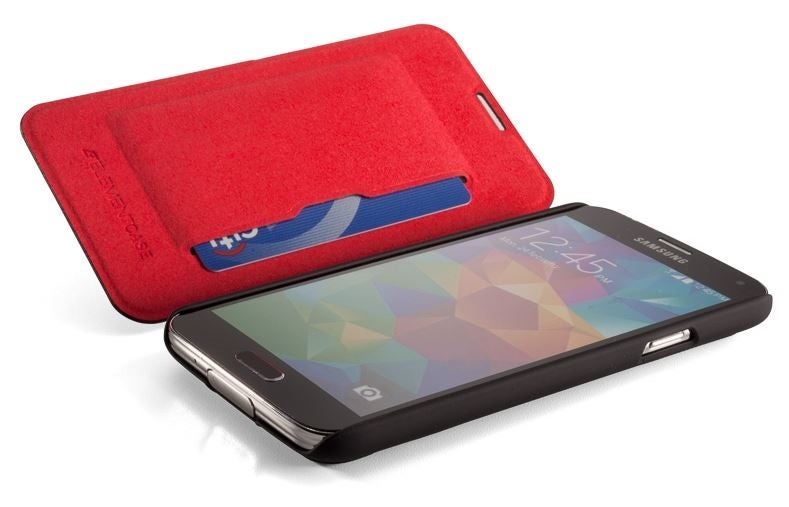 iPhone 5S Element Case Soft-Tec Au Wallet BLACK RED Carousel 2