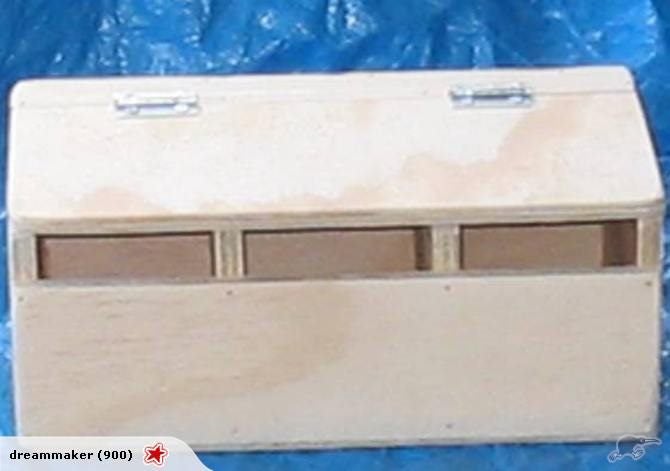 Three bay Finch nesting box (free shipping) Carousel 1