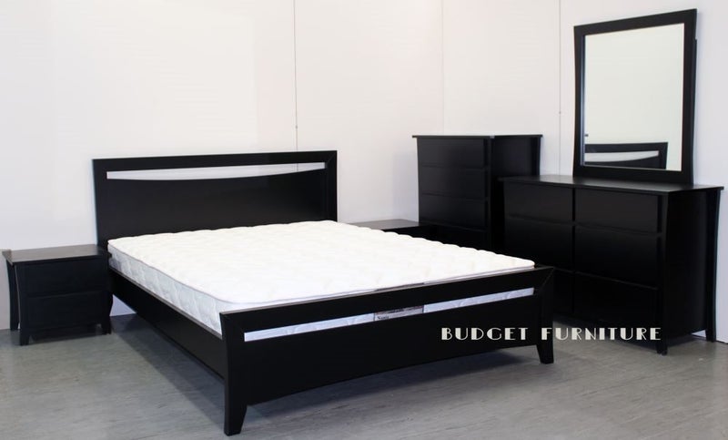 Black Pearl 6 Piece Bedroom Suite