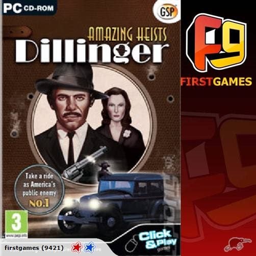 Amazing Heists Dillinger (PC) Brand New Carousel 1