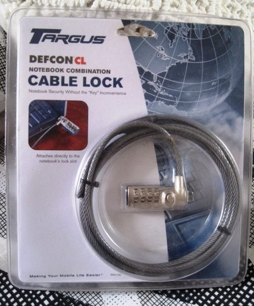 Tarfus Defcon Notebook Cable Lock Carousel 1