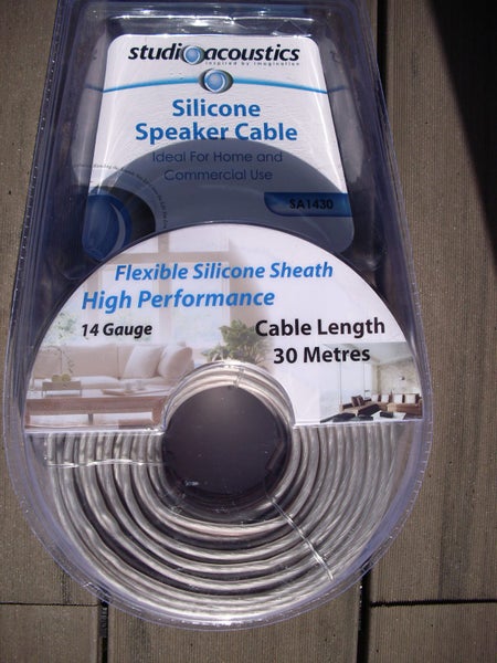 SA Indoor & Outdoor Silicone Spk Cable 14GA x 30m Carousel 1