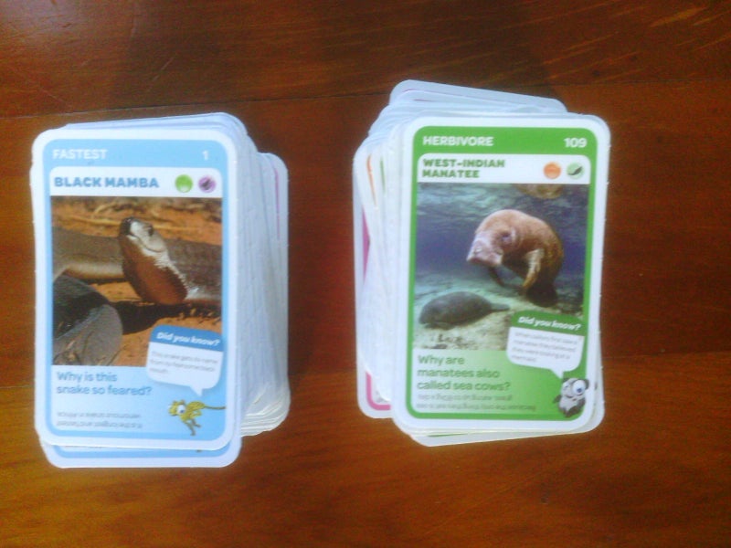 Countdown Super Animal Cards - Pick your Numbers Carousel 1