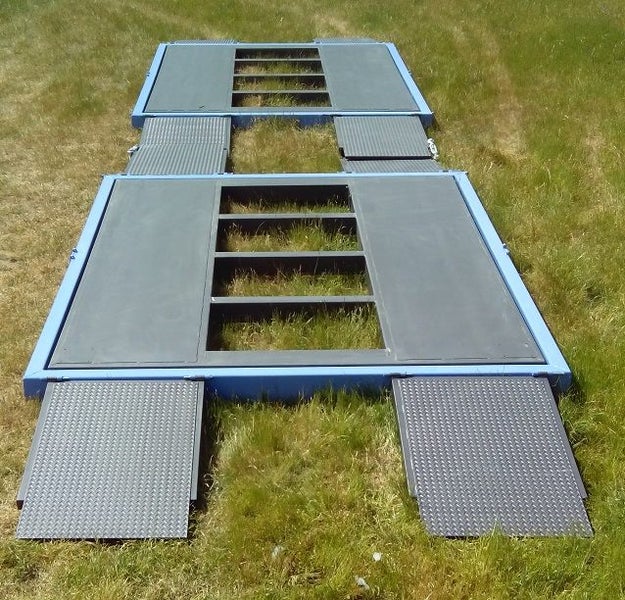 Portable Weighbridge. weigh bridge, tractor wagon, Truck Carousel 1