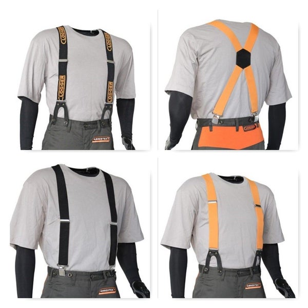 Clogger Braces - Clip On or Button On - 3 Colour options Carousel 1