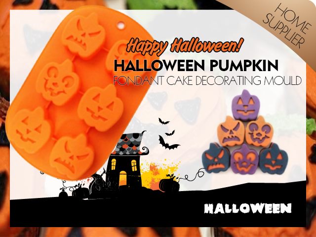 Halloween Pumpkin Silicone Baking Mould Cake Decor629673623121941122