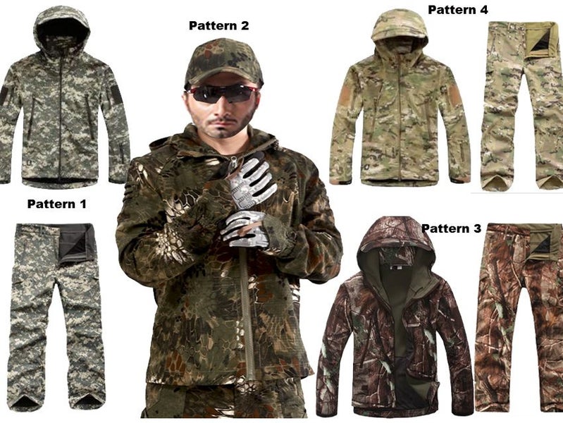 Jacket with Hood Waterproof Softshell Tactical Carousel 2