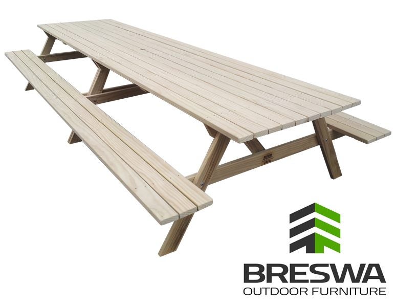 BBQ Table - Wide 3.6m x 1.8m (Kiwi Classic) Carousel 1