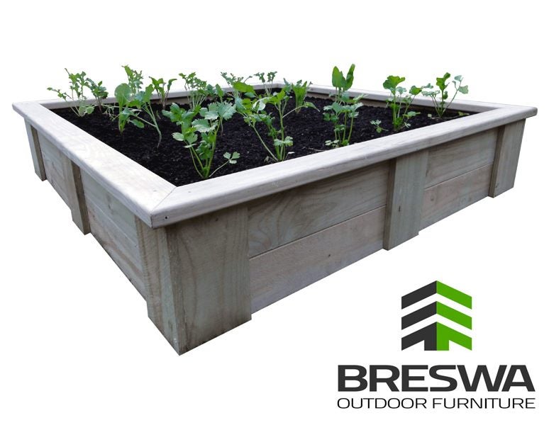 RAISED VEGETABLE PLANTING BED (1500x1500x330H) Carousel 1