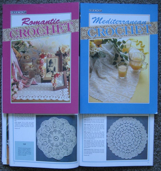 CROCHET DOILIES Edgings Motif PATTERN BOOK Carousel 1