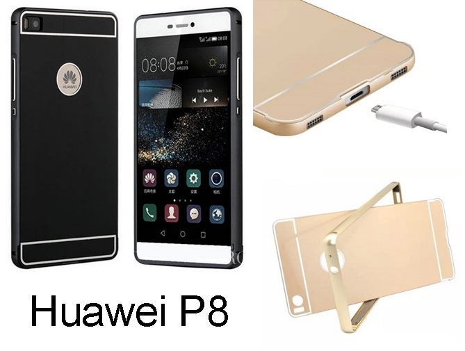 Huawei P8 ultra thin metal bumper case+Comb Carousel 1
