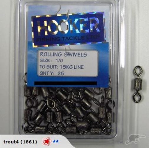 20kg - 25 Pk Impressed Rolling SWIVELS Carousel 1