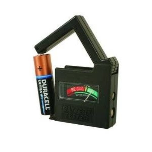 Universal Battery Tester AA AAA 9V Button Checker Carousel 1